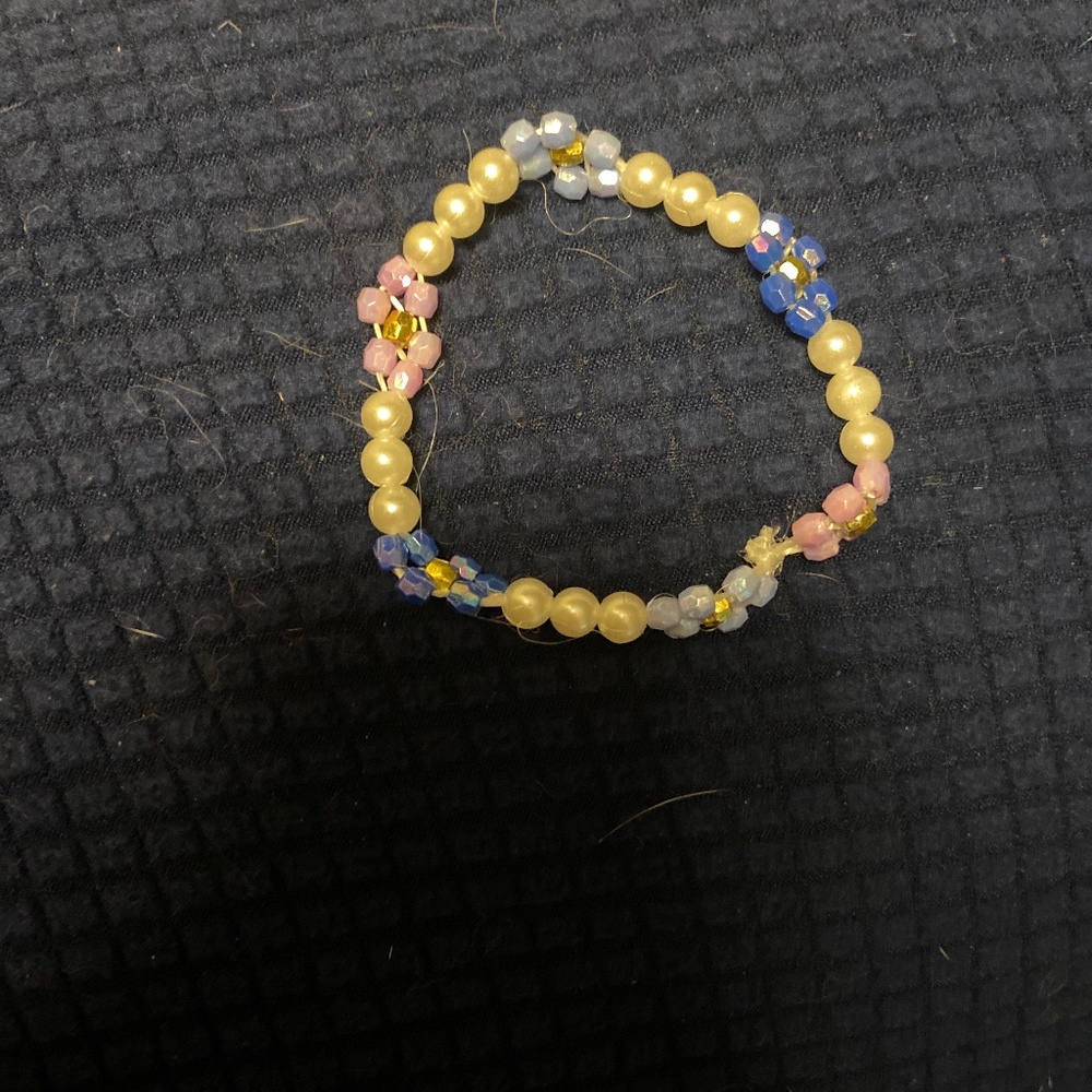 Handmade flower brace